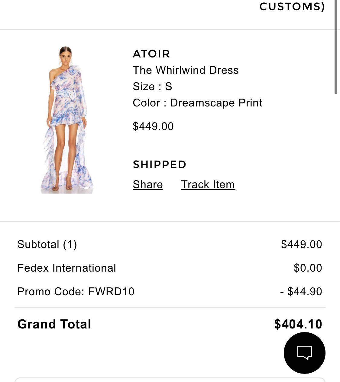 Платье оригинальное австралийского бренда Atoir S.