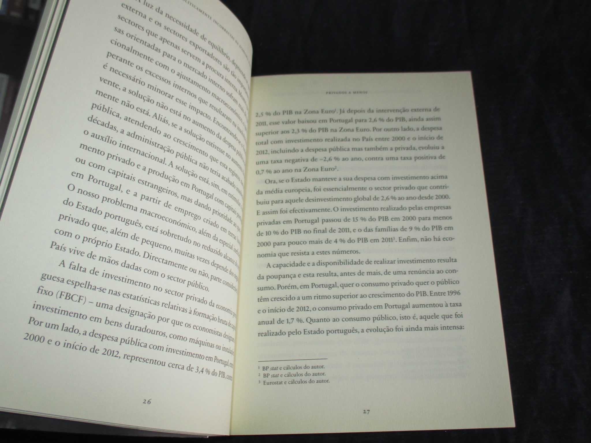 Livro As Contas Politicamente Incorrectas da Economia Portuguesa