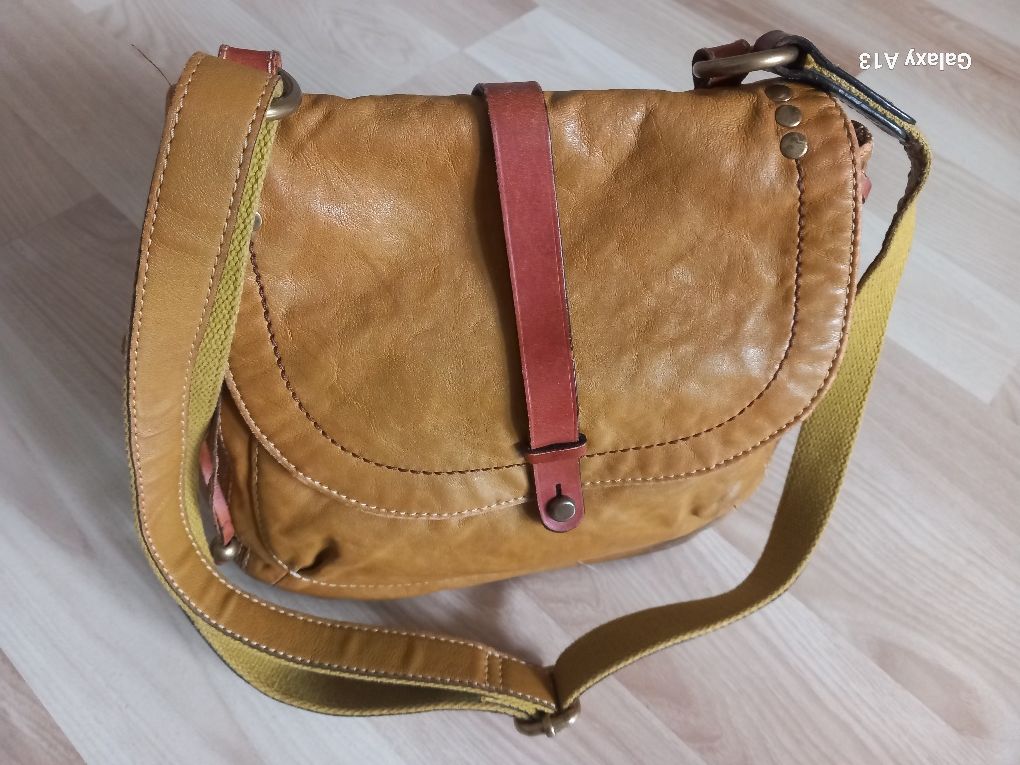 Fossil torebka vintage skóra bydlęca