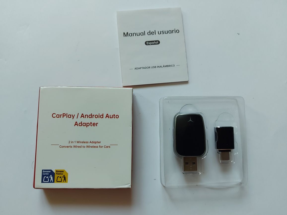 NOWY bezprzewodowy adapter CarPlay / Android Auto,