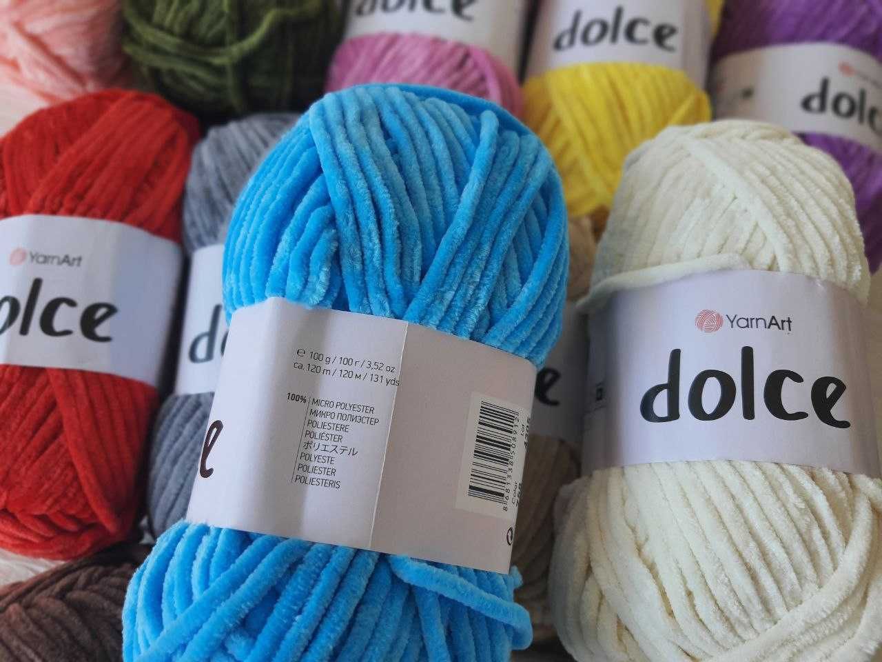 Велюрова Пряжа YarnArt Dolce (Dolce Baby) ЯрнАрт Дольче/Дольче Бебі !