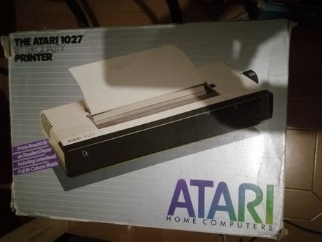 Impressora Atari 1027 em caixa e estado original