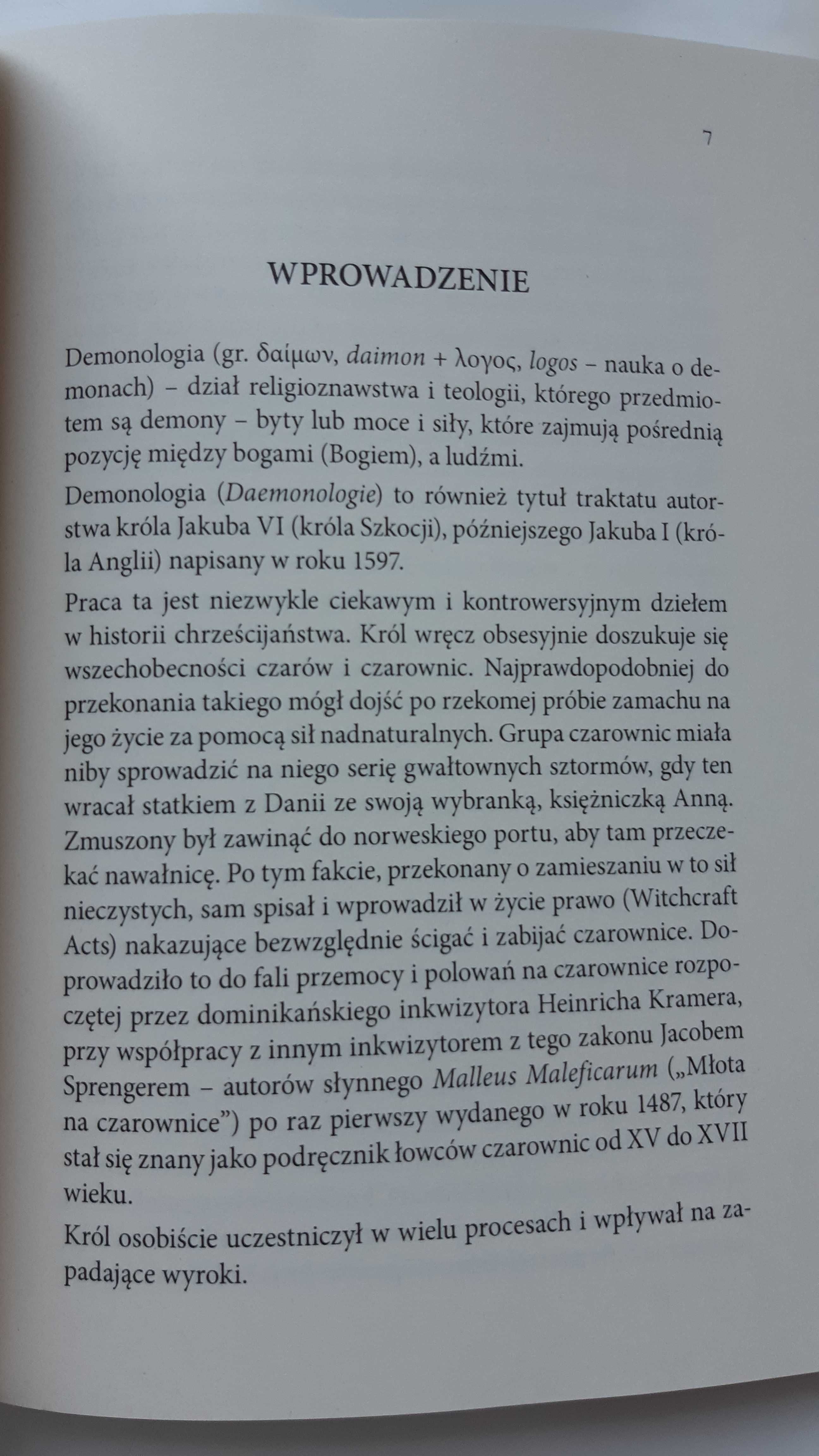 Demonologia Król Jakub IV