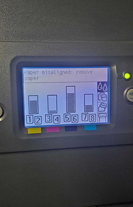 HP Designjet 4000 42-calowy ploter A0 2400x1200 zamiana !