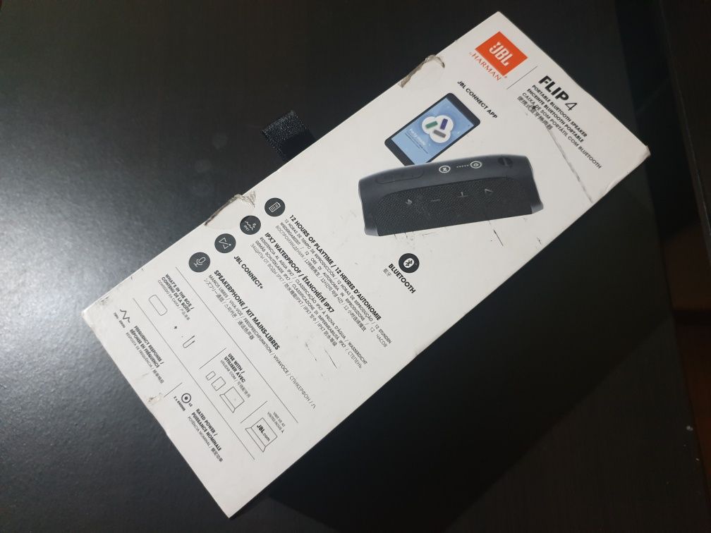 Caixa JBL Flip 4 Original (Sem Coluna)