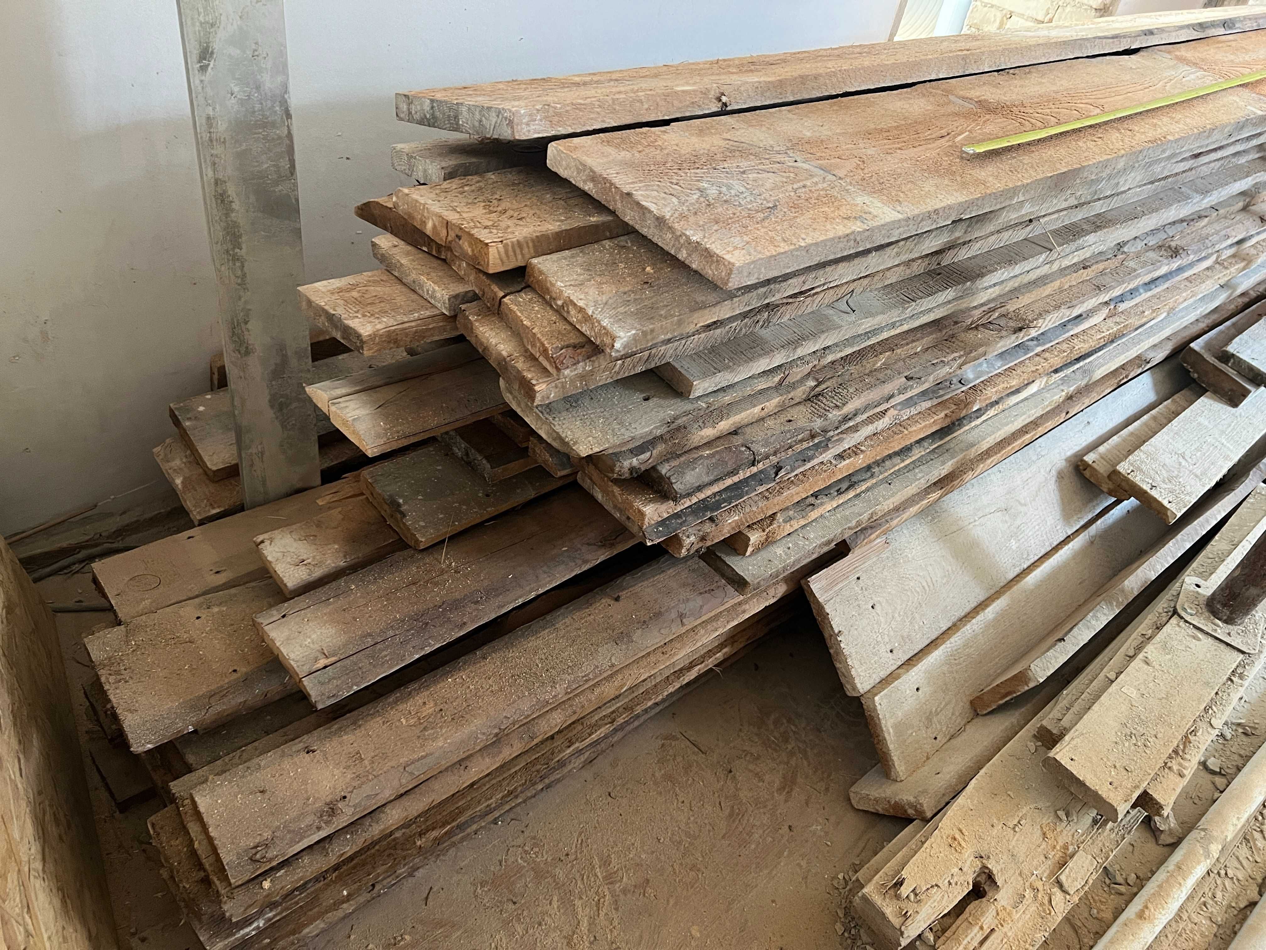 120 letnie stare deski podłogowe drewno rozbiórkowe