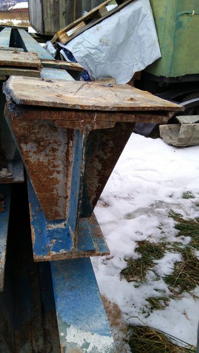 Продам двутавр 45 кран-балка посилена балку двутаврову 9м вага 7т, 7шт