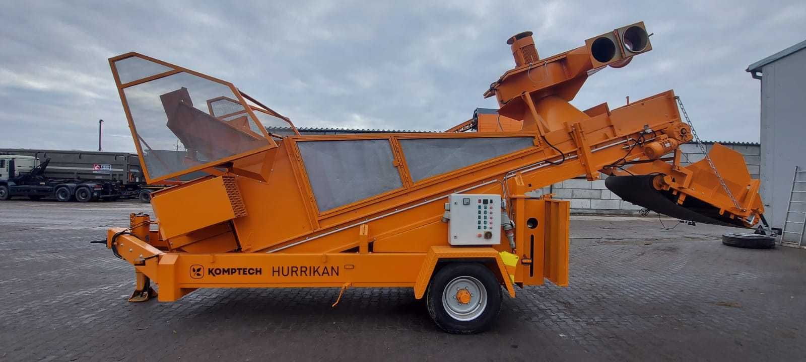 Separator ciśnieniowy KOMPTECH HURRIKAN przesiewacz