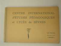 Postais antigos ( 12 ) Sevres - France - Raro !