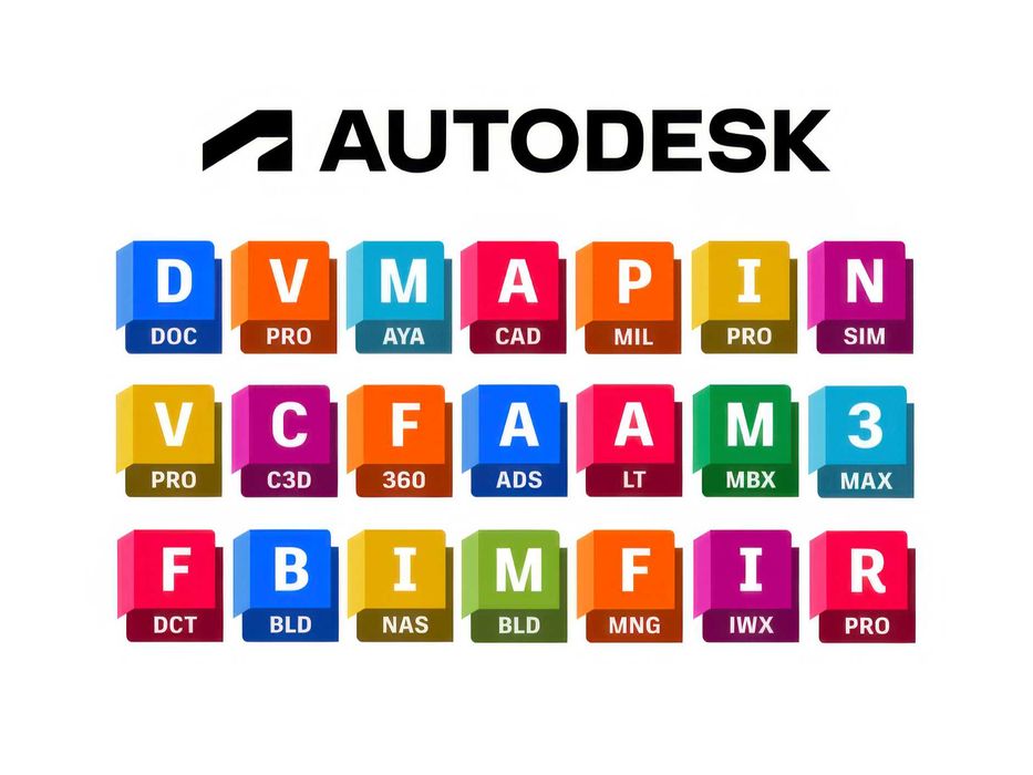 Autodesk 2026 Wszystkie Aplikacje oficjalna subskrypcja na 3 lata