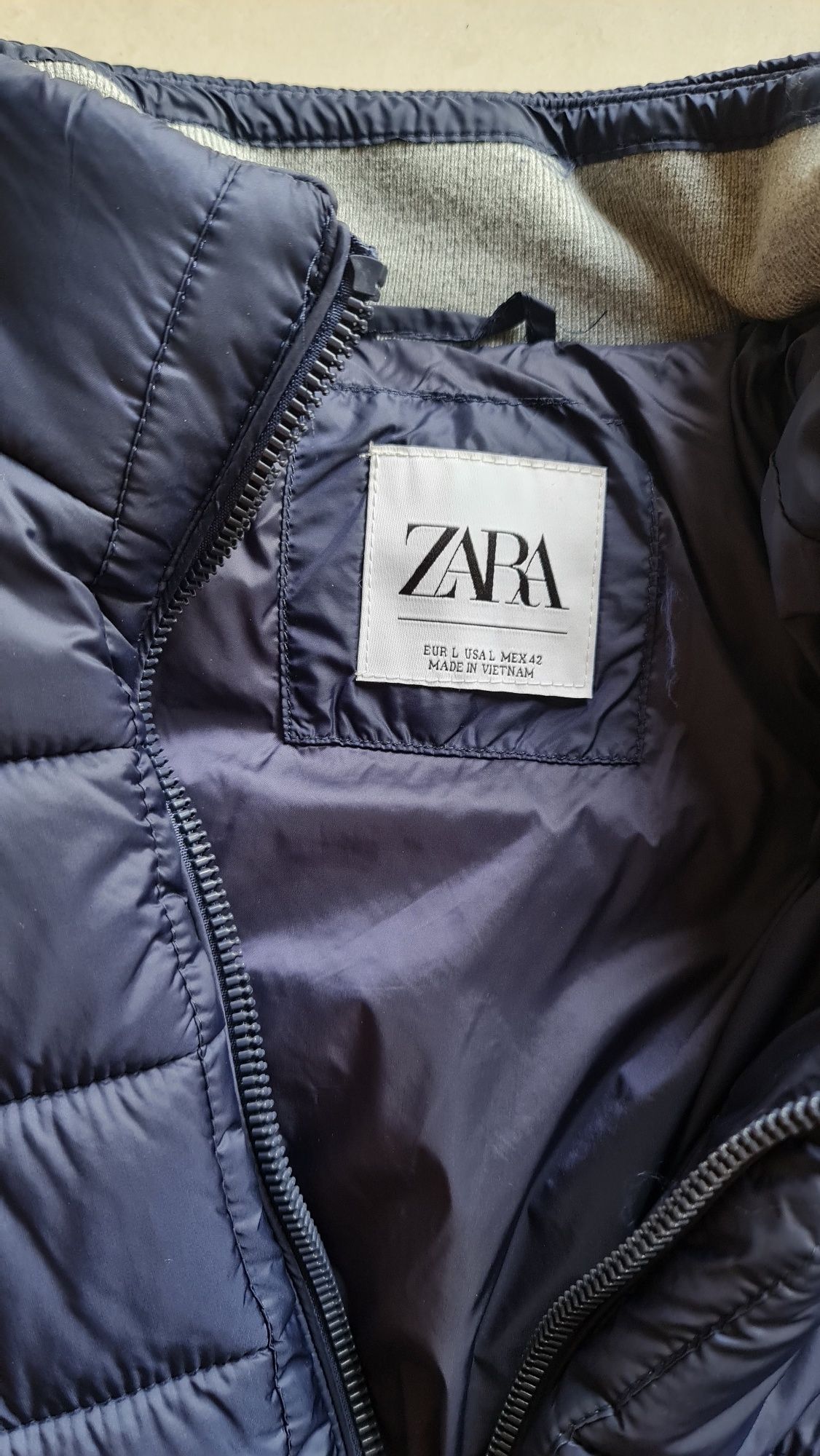 Мужская демисезонная куртка zara
