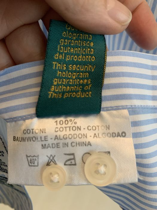 Очень красивая рубашка La martina, м-с