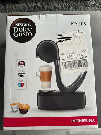 Ekspres kapsułkowy nescafe dolce gusto infinissima