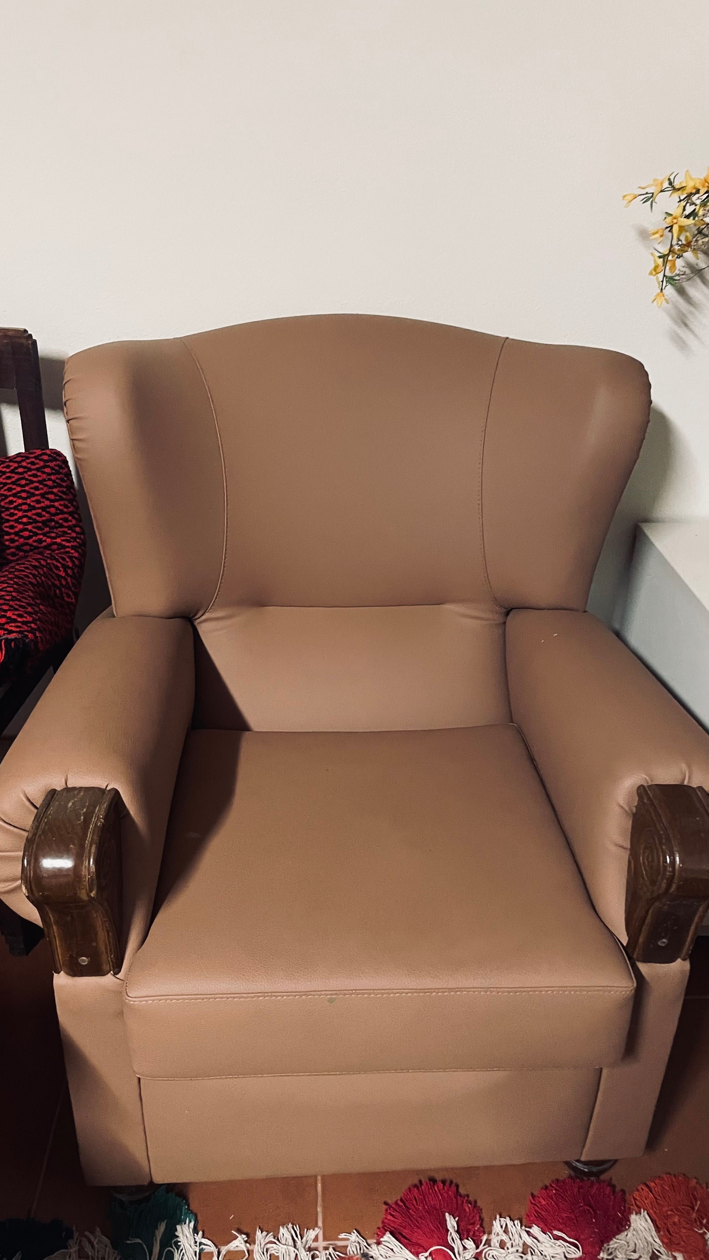 Conjunto de sofás estofados Napa Camel