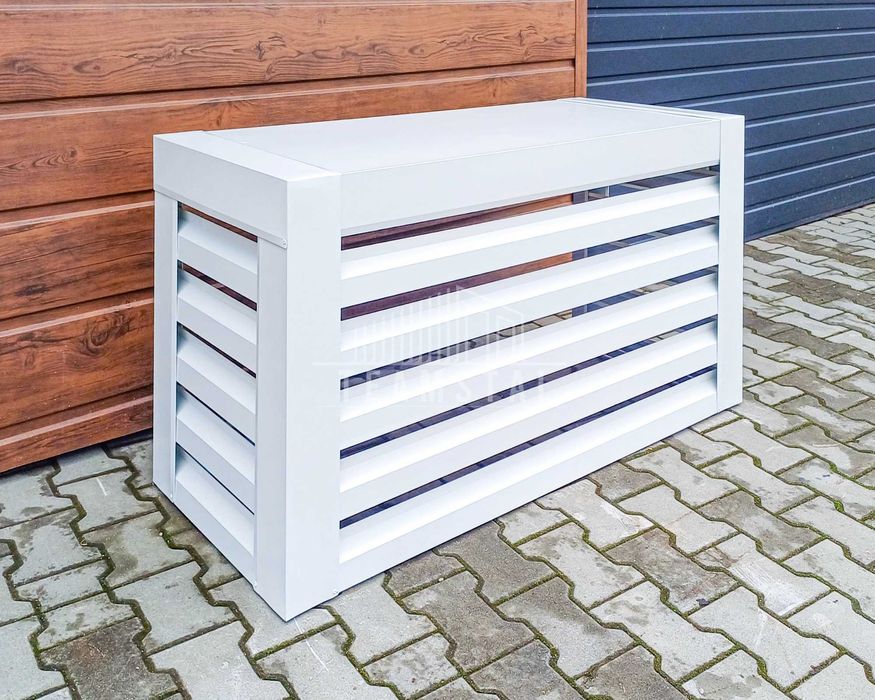 Osłona klimatyzatora 100x40x60cm Biała Zabudowa Klimatyzacji  TS939