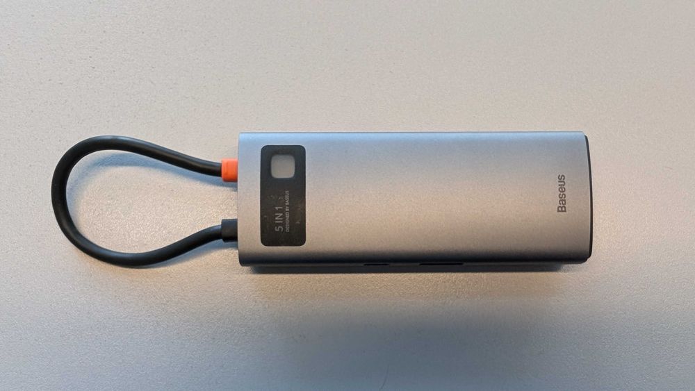 USB Hub Baseus Metal Gleam Series 5-in-1