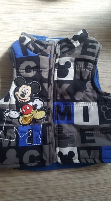 Disney- sliczny bezrekawnik myszka mickey 12 m