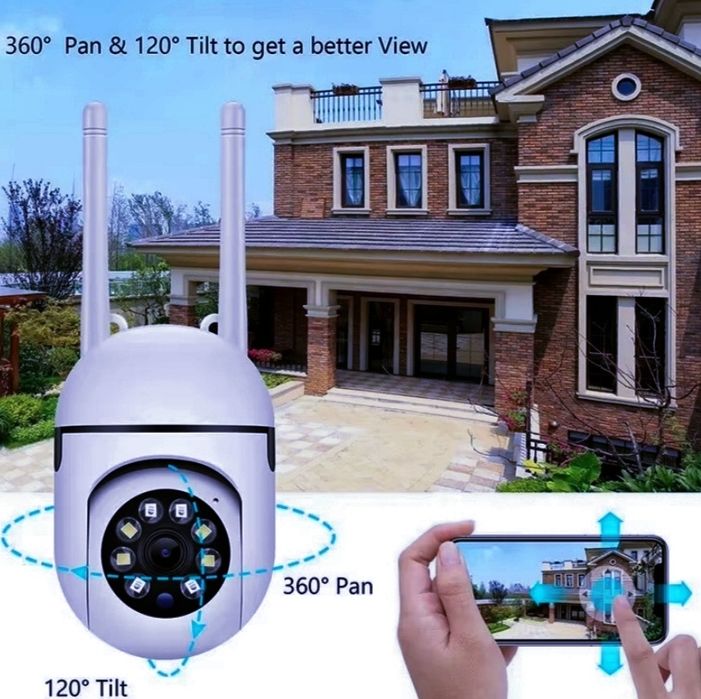 4 шт вуличні камери вайфай!