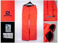 Salomon Ski Pants 10k/10k - Damskie XS Spodnie Narciarskie Narty Neon