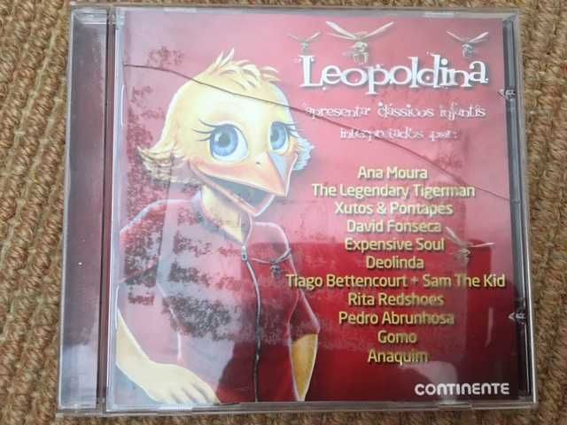 3 CDs de música Leopoldina