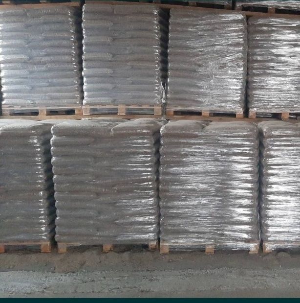 Пелета від 1 тони сосна 6мм в мішках 15 кг