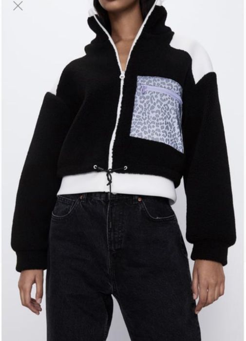 Zara  оригінал куртка, бомбер,  шуба тедди