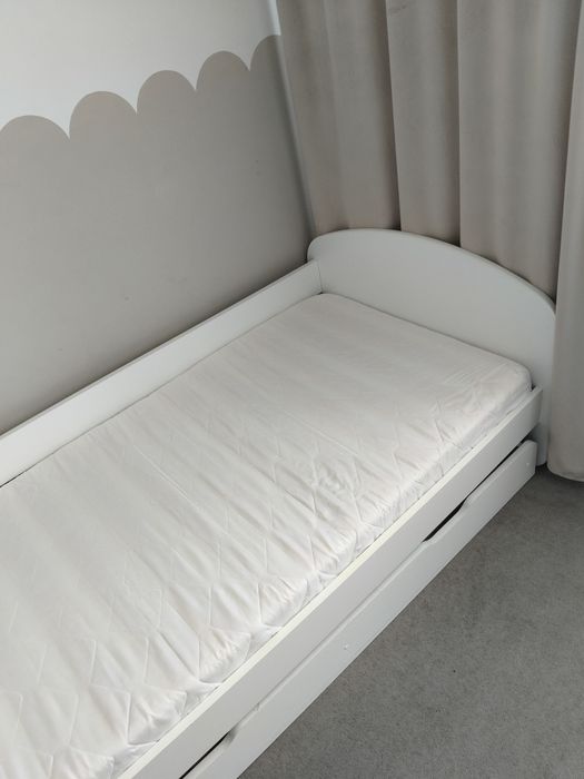 Łóżko dziecięce 80x160 + szuflada + materac