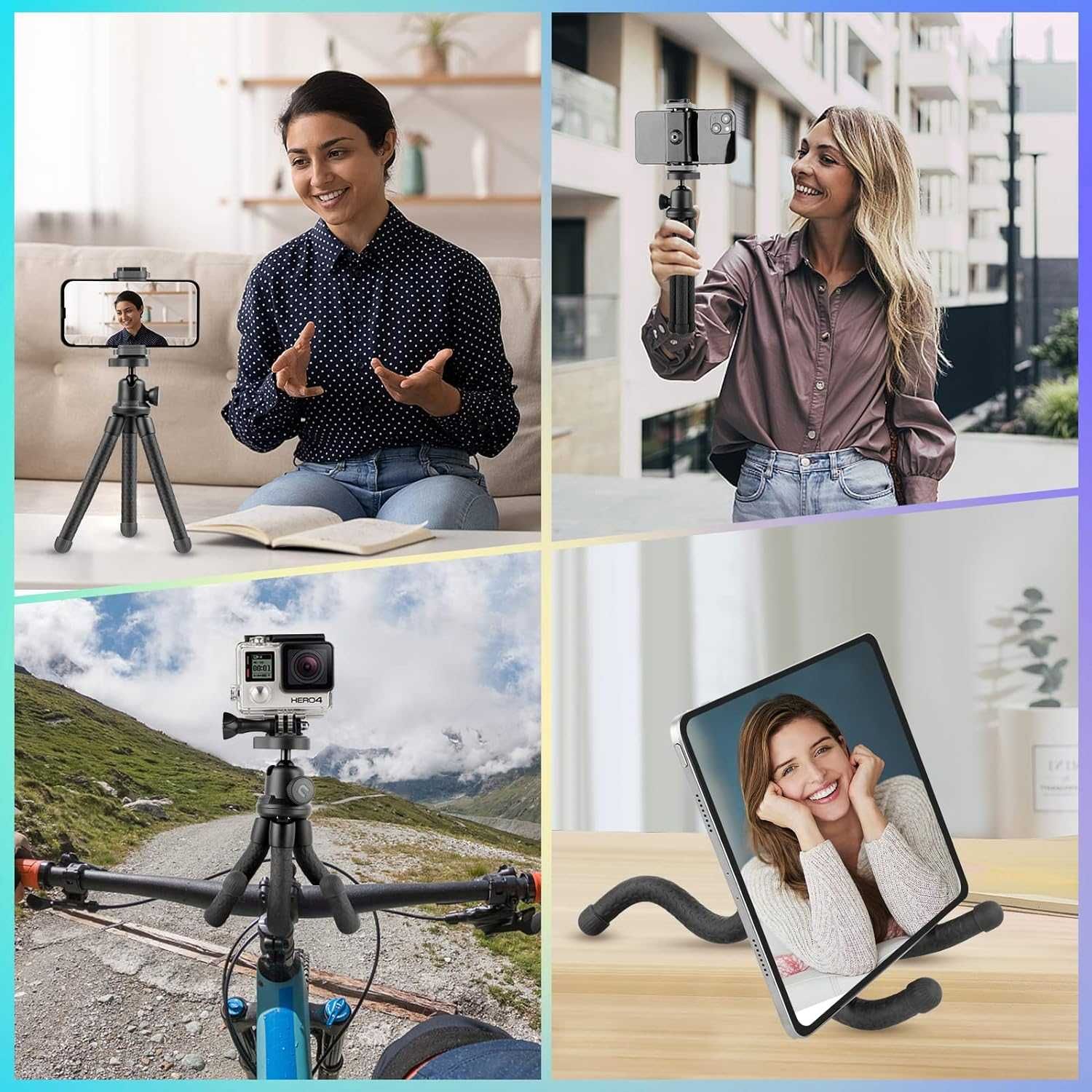 Statyw na kamerę telefon UBeesize pilot Bluetooth  IOS ANDROID