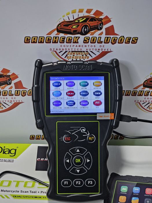 Maquina Diagnóstico Motas JDiag M100Pro Versão Completa