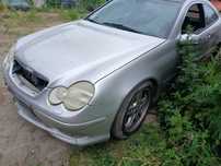 mercedes benz W203 C200 coupe 744 maska pokrywa silnika klapa bagażnika zderzak lampa reflektor