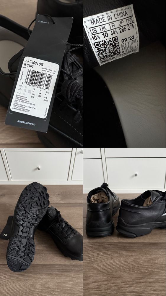 Adidas Y-3 Yohji Yamamoto GSG9 IE5663 оригінал кросівки чоловічі