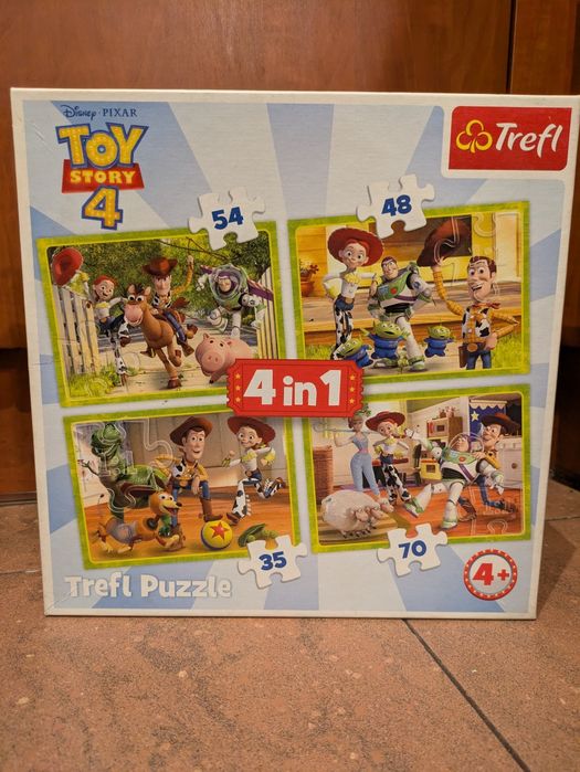 Puzzle Toy Story 4w1