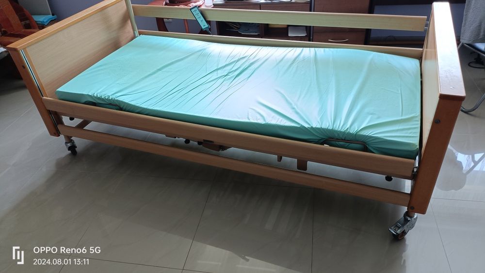 Łóżko rehabilitacyjne Burmeir- elektryczne na pilot