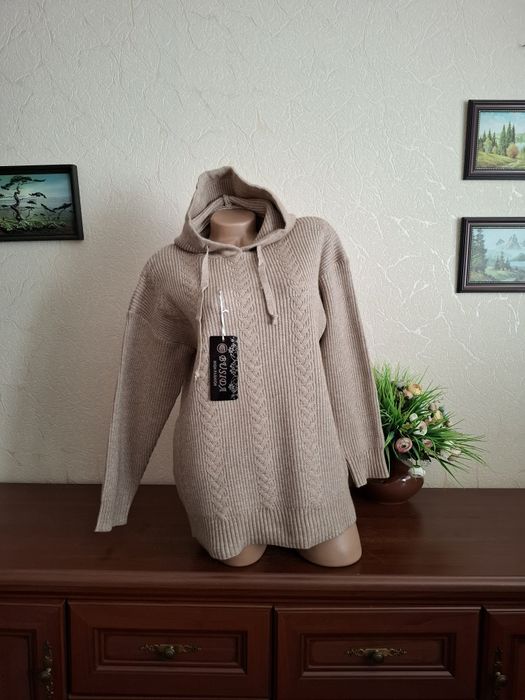 Стильная Джемпер свитер кофта Турция 48-54р