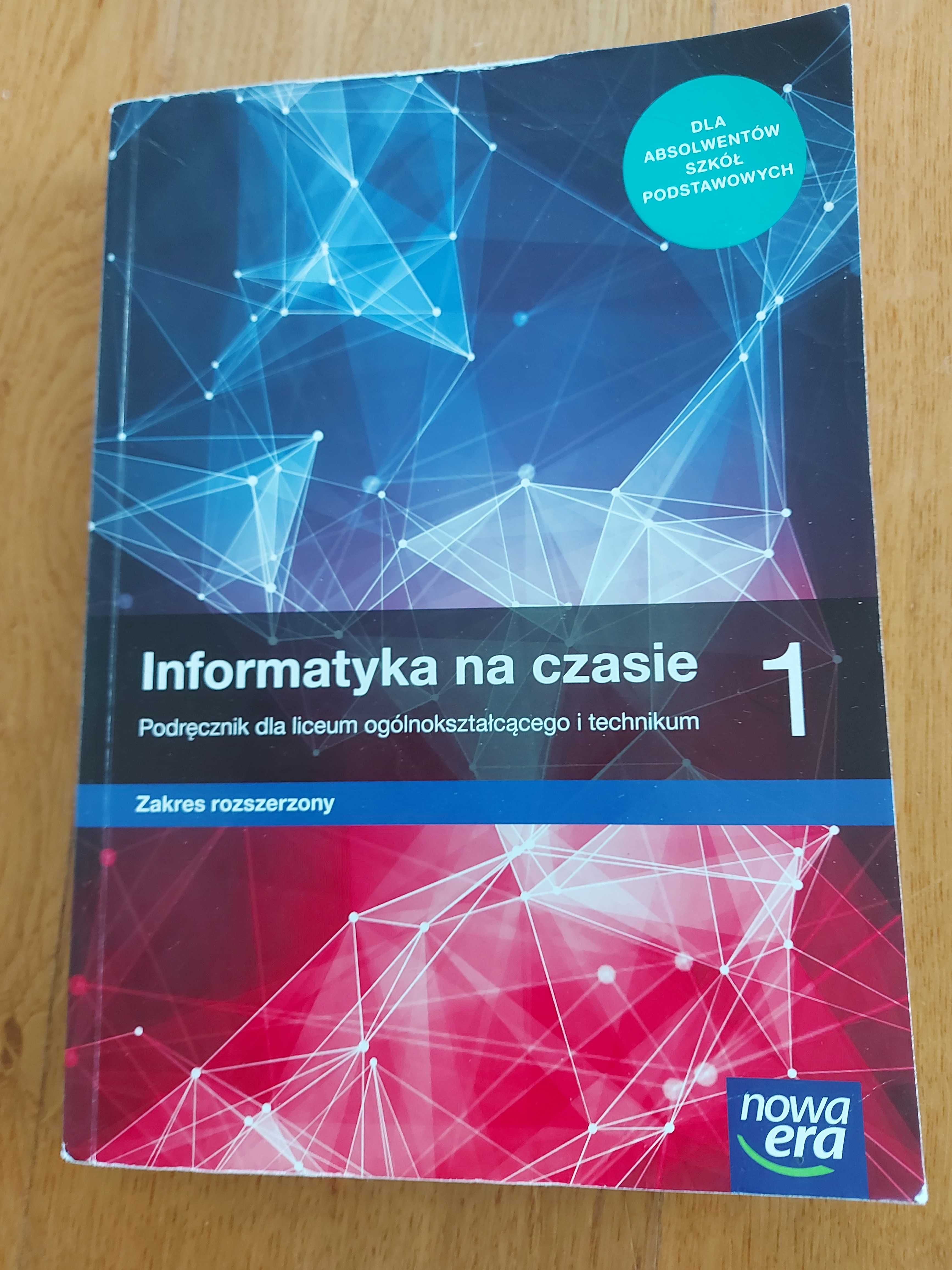 Informatyka na czasie 1 - zakres rozszerzony - Nowa Era