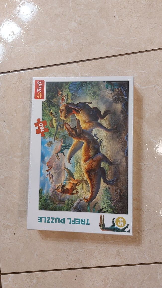 Puzzle Trefl 160 nowe dinozaury