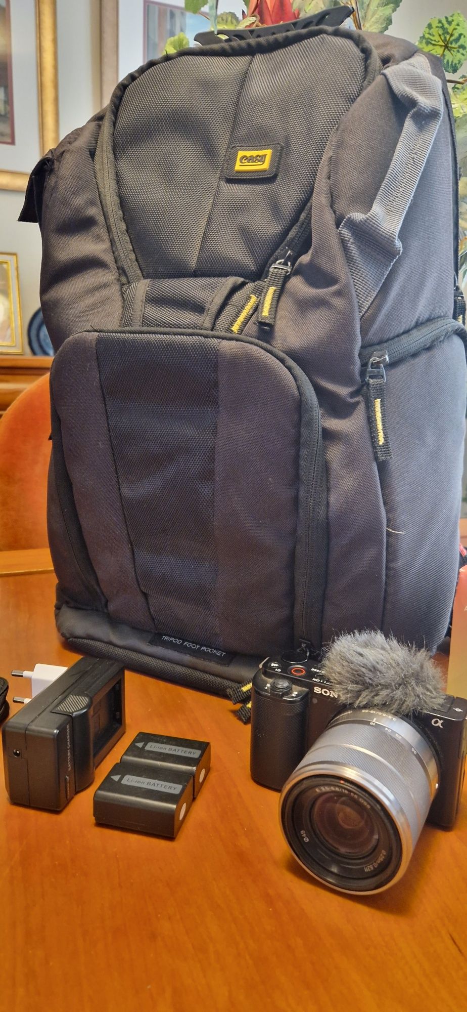 Sony ZV e10 Lente e acessórios