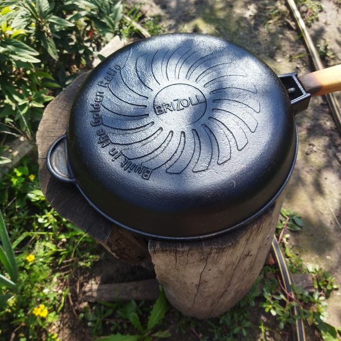 прочие товары для дома  чугунная сковорода