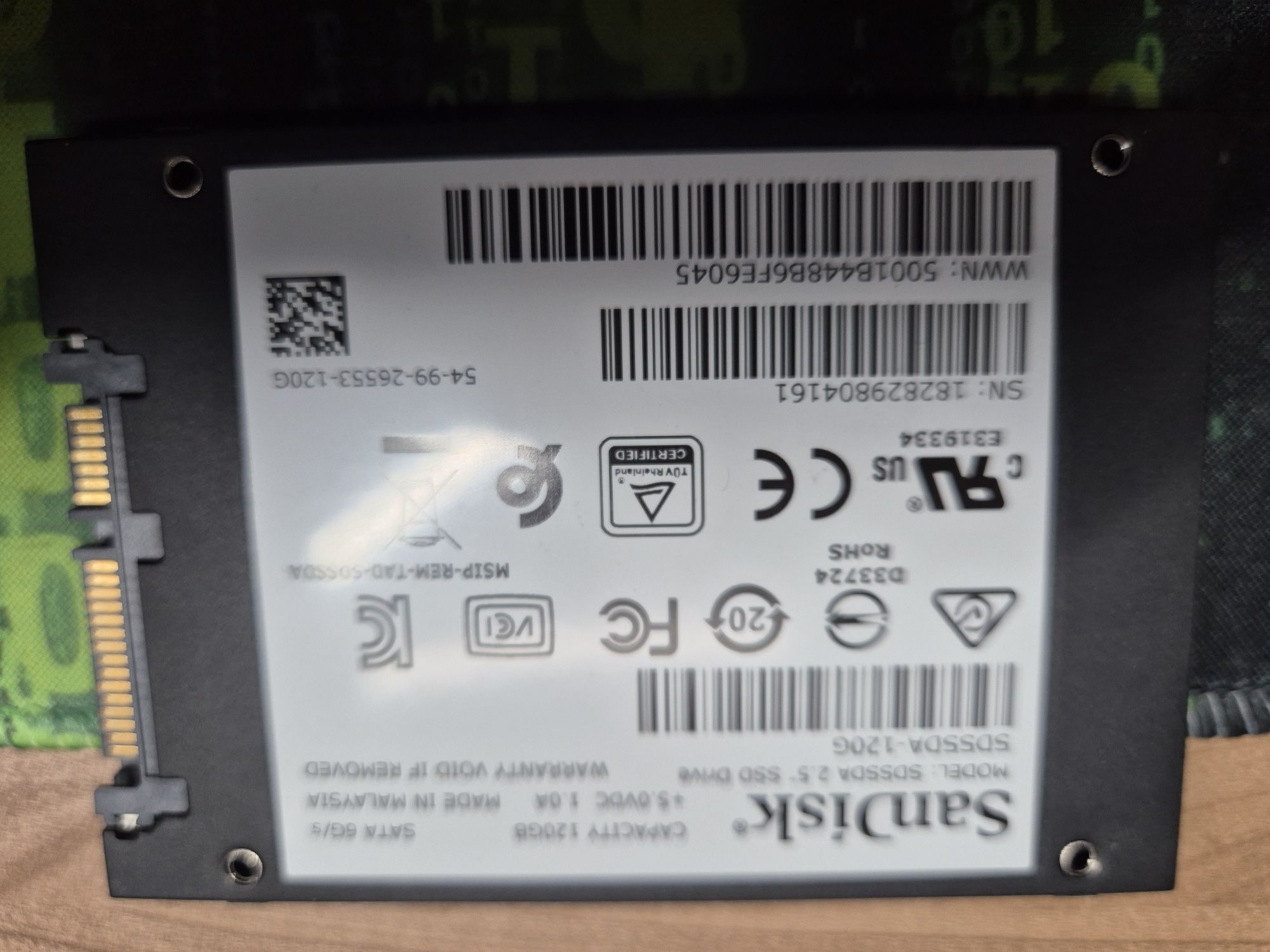 Sandisk SSD Plus 120gb