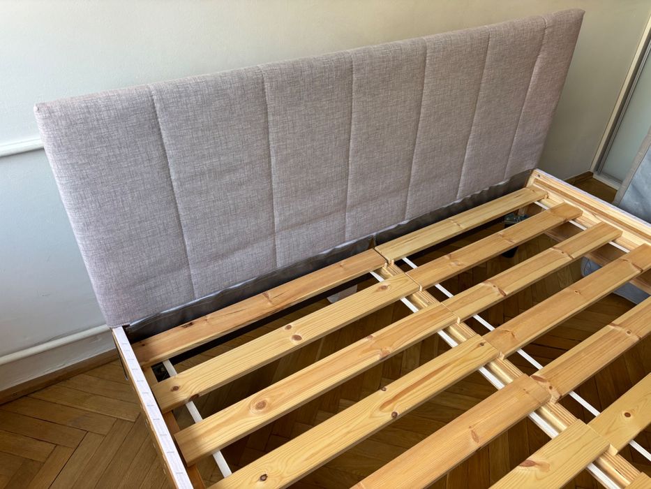 Łóżko 140x200 Ikea z materacem sprężyny kieszeniowe