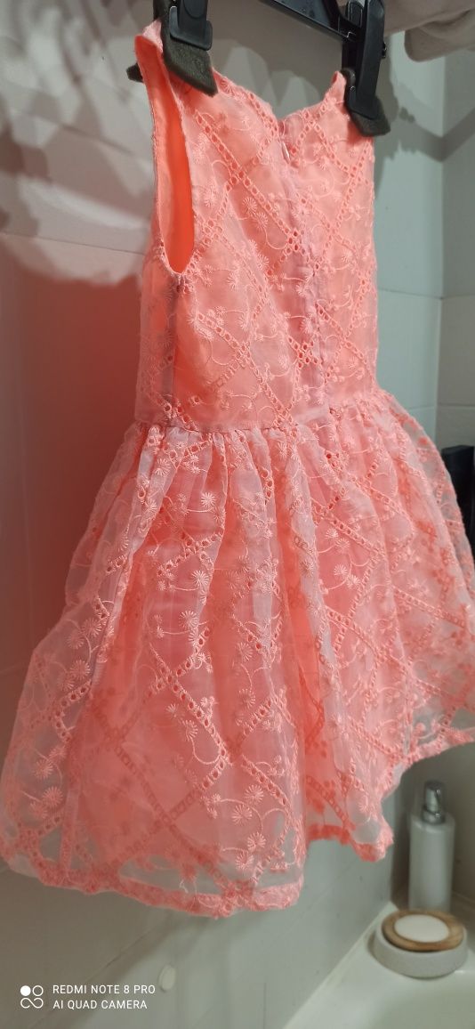 Sukienka haftowana tiul dla dziewczynki 104 Girls Wear