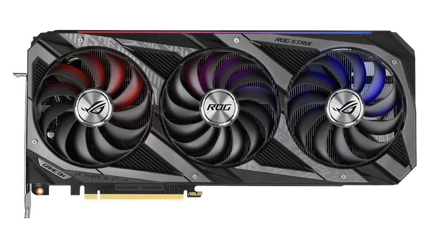 ВідеоКарта Asus ROG GeForce RTX 3090 STRIX OC 24576MB видеокарта 3090