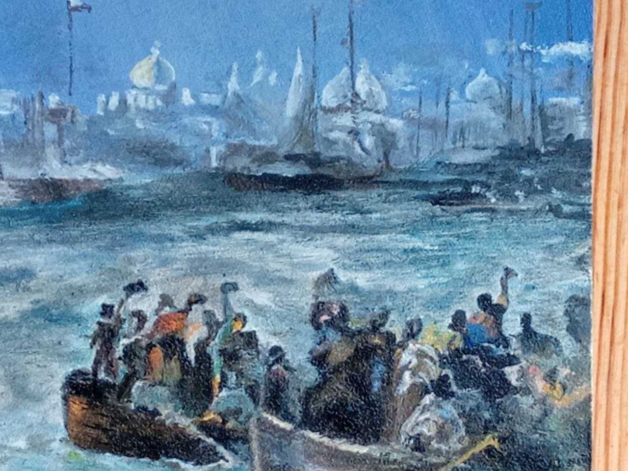 Картина. Айвазовский Корабль помощи.