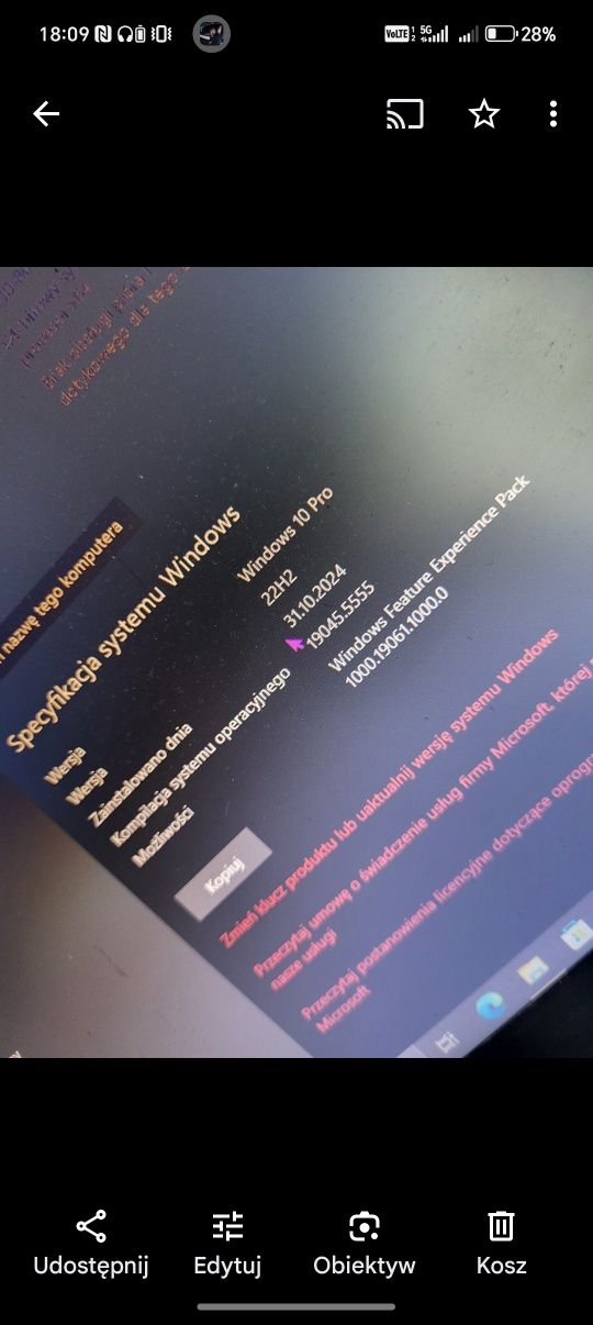 Sprzedam komputer stacjonarny w pełni sprawny odb osobisty