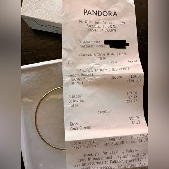 bransoletka  pandora