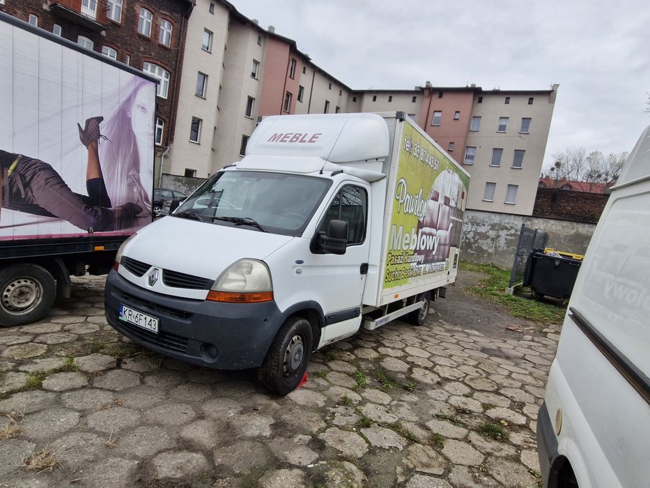 Reno master  renault master kontener meblowy
