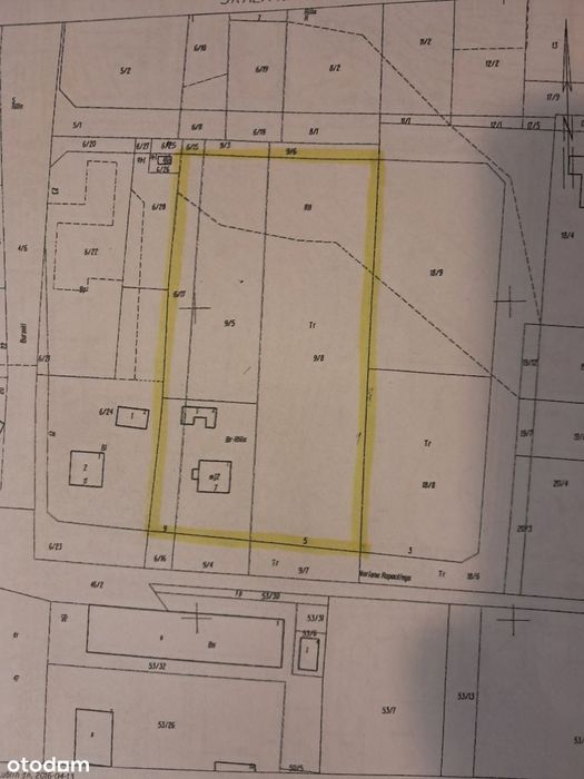 Działka komercyjna 8000m² w centrum miasta