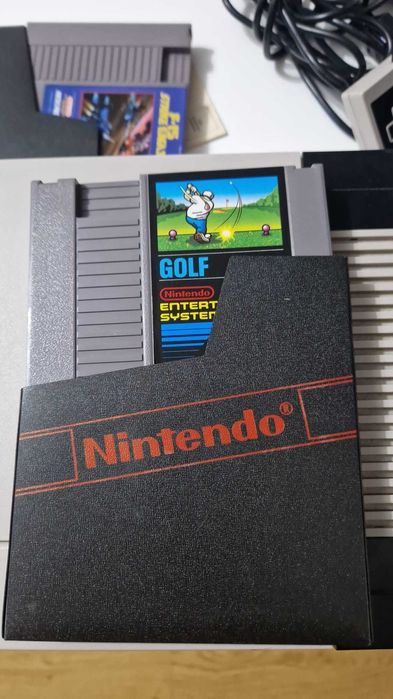 Consola Nintendo NES com jogos
