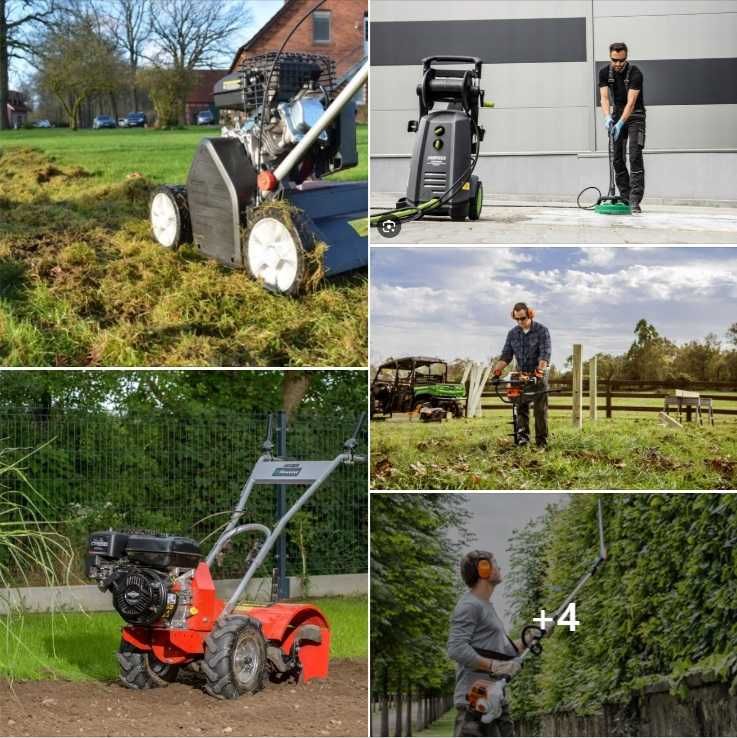 Aerator rurkowy Glebogryzarka Wertykulator Rębak Piła Kosiarka Walec