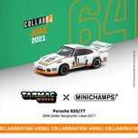 Porsche 935 #51 DRM Zolder Vaillant White/Orange Tarmac 1:64